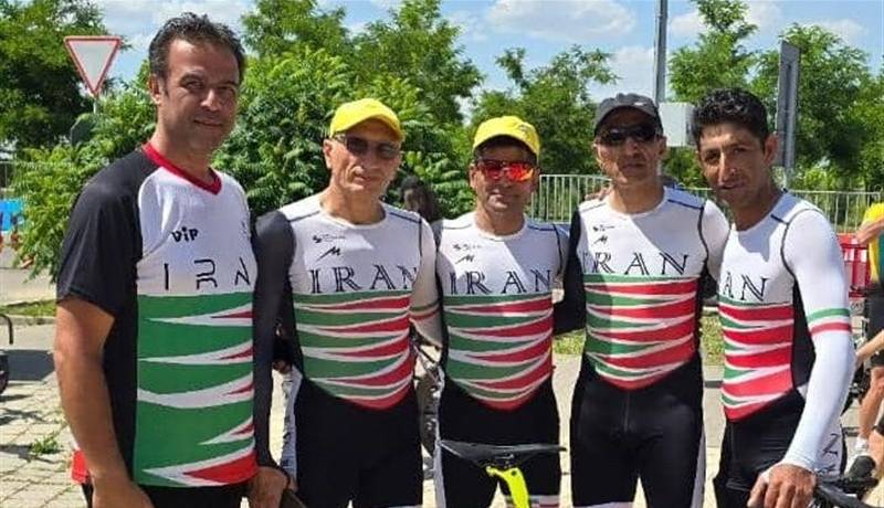 4 مدال برای ایران در دوچرخه‌سواری قهرمانی پیشکسوتان آسیا