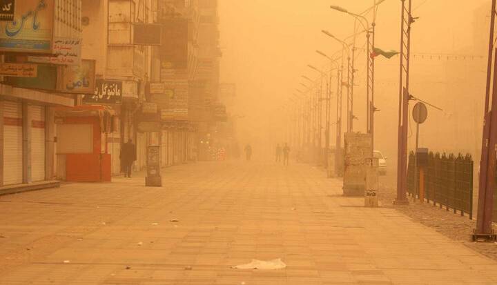 4 شهر یک استان در وضعیت قرمز آلودگی