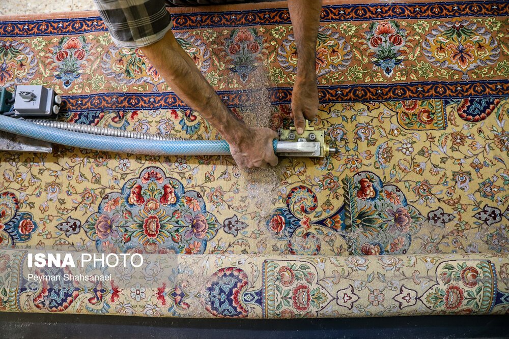 هنر رفوگری فرش در اصفهان