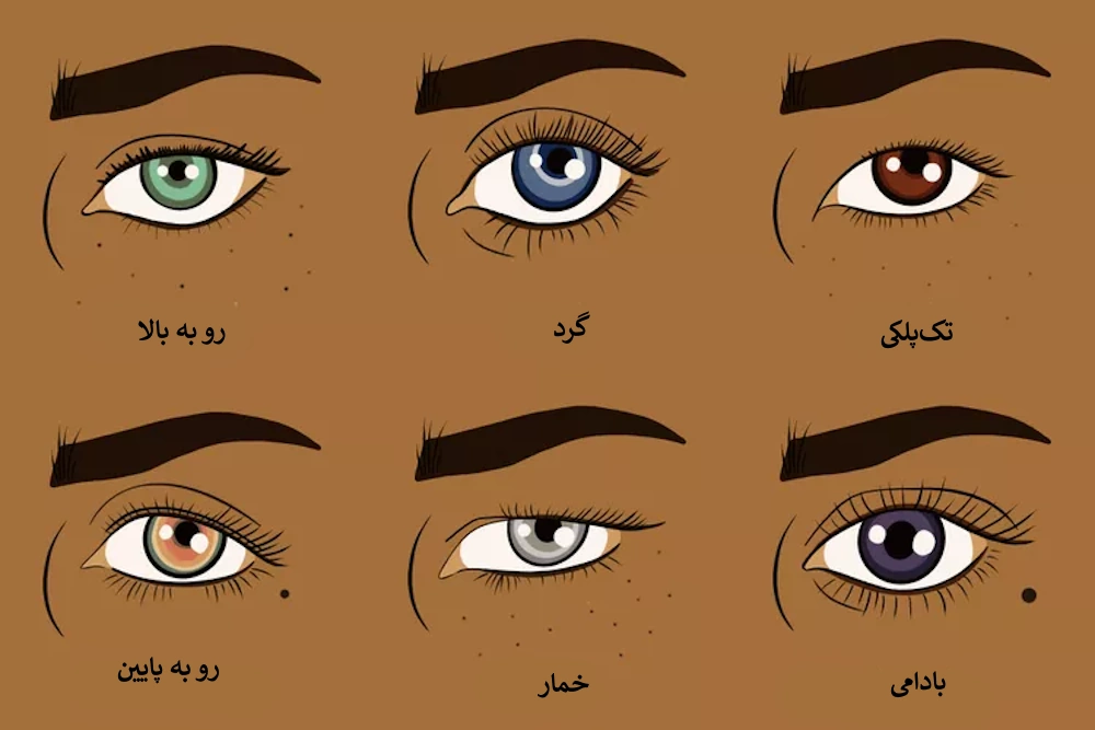 چطور فرم‌های مختلف چشم را به زیباترین شکل آرایش کنیم؟