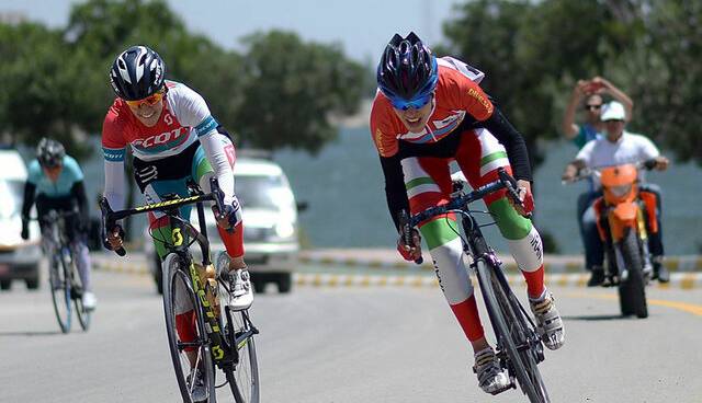 بانوان دوچرخه‌سوار ایران بدون مدال در قهرمانی آسیا