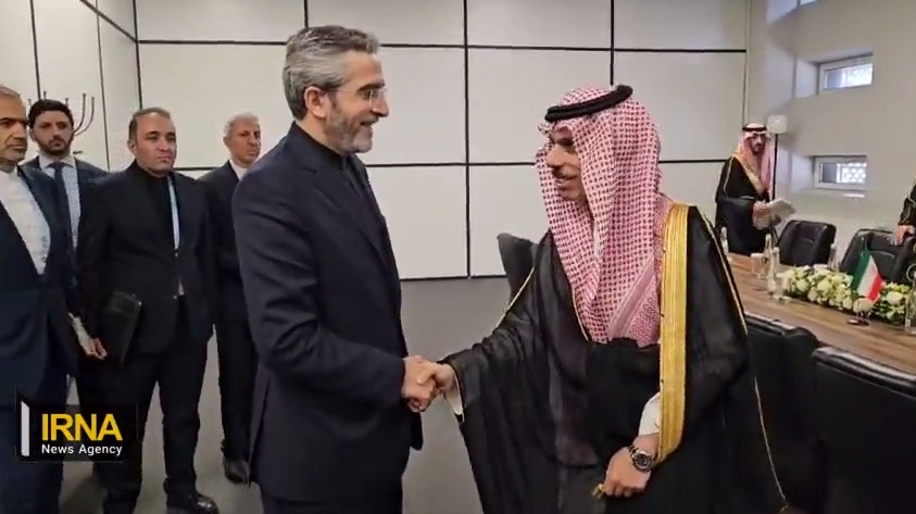 دیدار سرپرست وزارت خارجه با وزیر خارجه عربستان