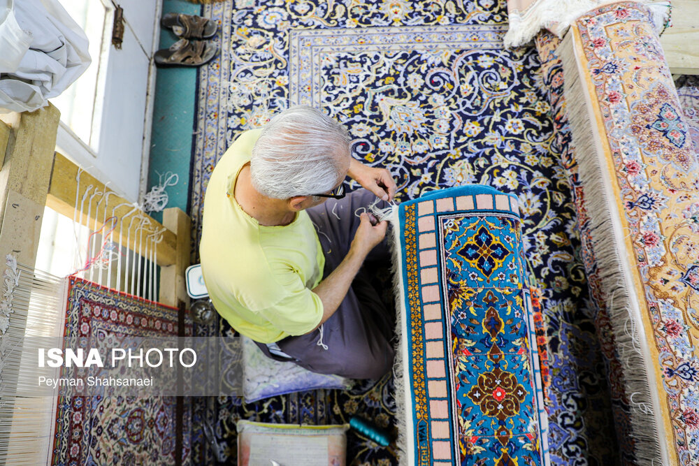 هنر رفوگری فرش در اصفهان