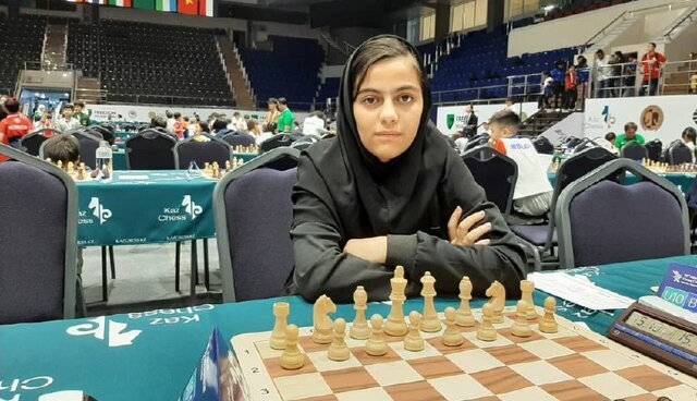 قهرمانی دختر شطرنج‌باز نوجوان ایران در مسابقات آسیا
