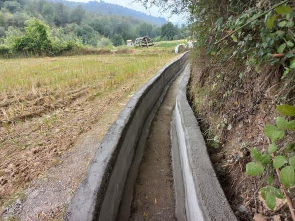 آخرین وضعیت طرح احداث کانال‌های بتنی آبی شیروان
