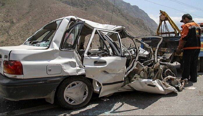 حادثه رانندگی در اتوبان شهید کسایی تبریز با 2 فوتی