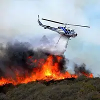 اعزام ۵ بالگرد و یک هواپیمای آب‌پاش برای مهار آتش‌سوزیِ جنگل‌های غرب کشور