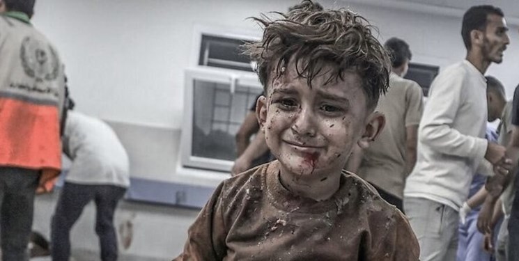 کودک اهل غزه توجه کاربران شبکه‌های اجتماعی را جلب کرد