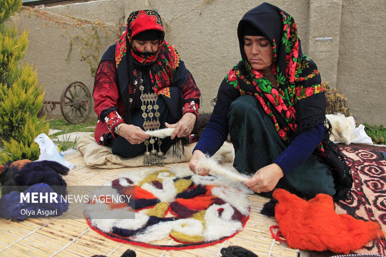 عکس/ صنایع دستی استان گلستان 
