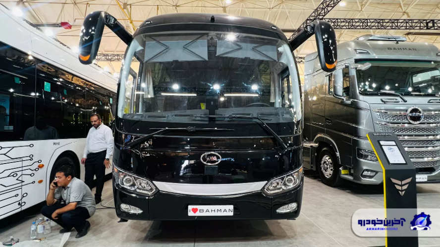 ویدئوی معرفی اتوبوس بین شهری گروه بهمن در نمایشگاه خودروی شیراز