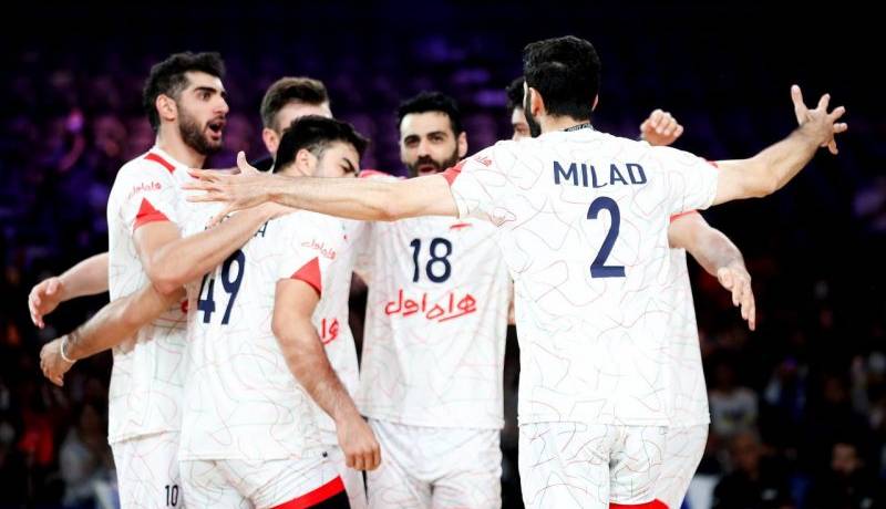 استقبال جالب میزبان هفته سوم VNL از تیم ملی ایران