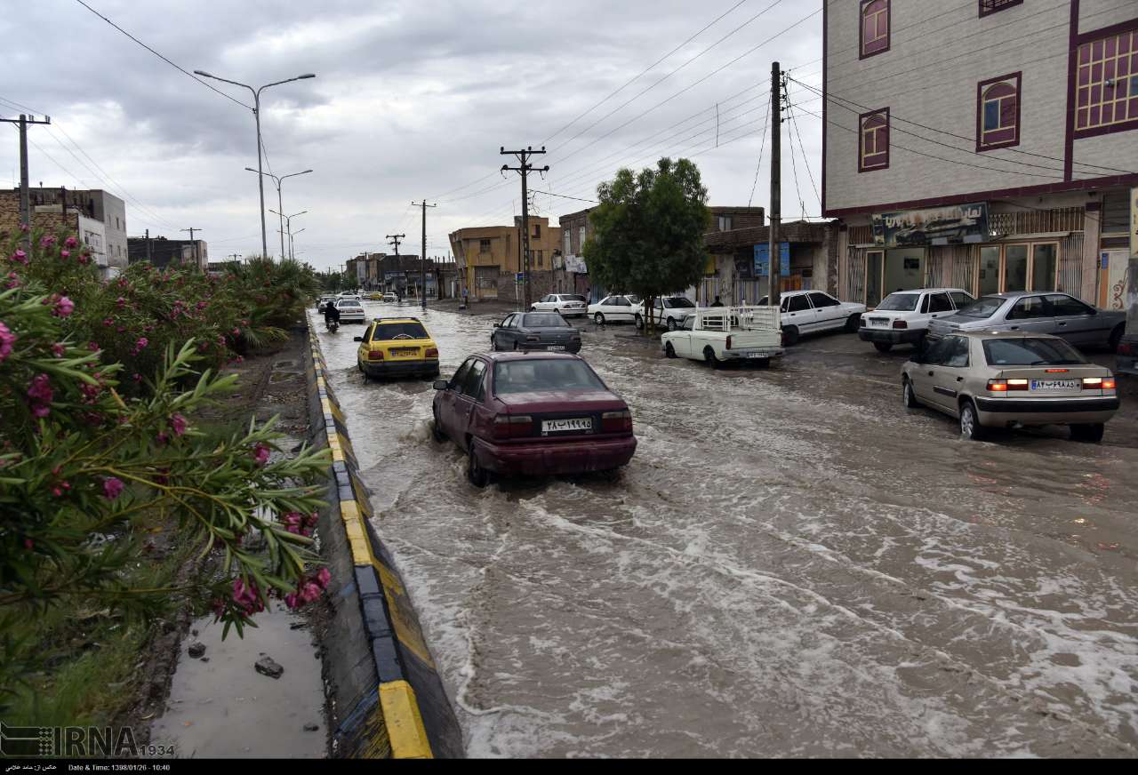 آماده‌باش هلال‌احمر در پی رگبار باران و وزش شدید باد در ۱۶ استان