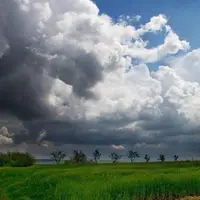 افزایش ابر و رگبار باران در برخی نقاط استان قم