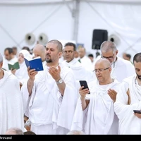 عکس/ مراسم دعای عرفه در صحرای عرفات 