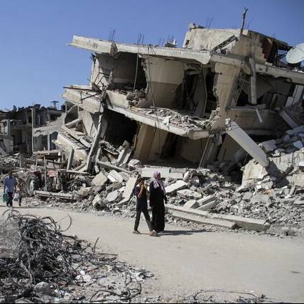 شهادت 9 فلسطینی در بمباران اردوگاه «البریج» در مرکز غزه