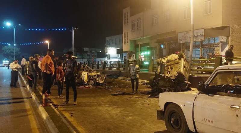 تصادف زنجیره‌ای در شهر یزد ۷ کشته و مجروح بر جای گذاشت
