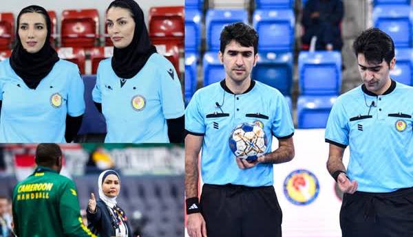 حضور دو کوبل داوری و ناظر فنی ایران در رقابت‌های قهرمانی هندبال