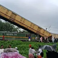 عکس/ تصادف مرگبار دو قطار در هند