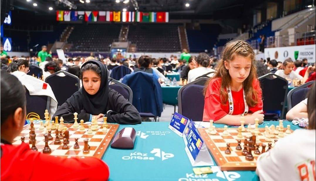 شطرنج‌بازان ایران در یک قدمی مدال مسابقات رده‌های سنی آسیا