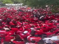 شور و هیجان هواداران ترکیه در خیابان‌های آلمان پیش از مسابقه