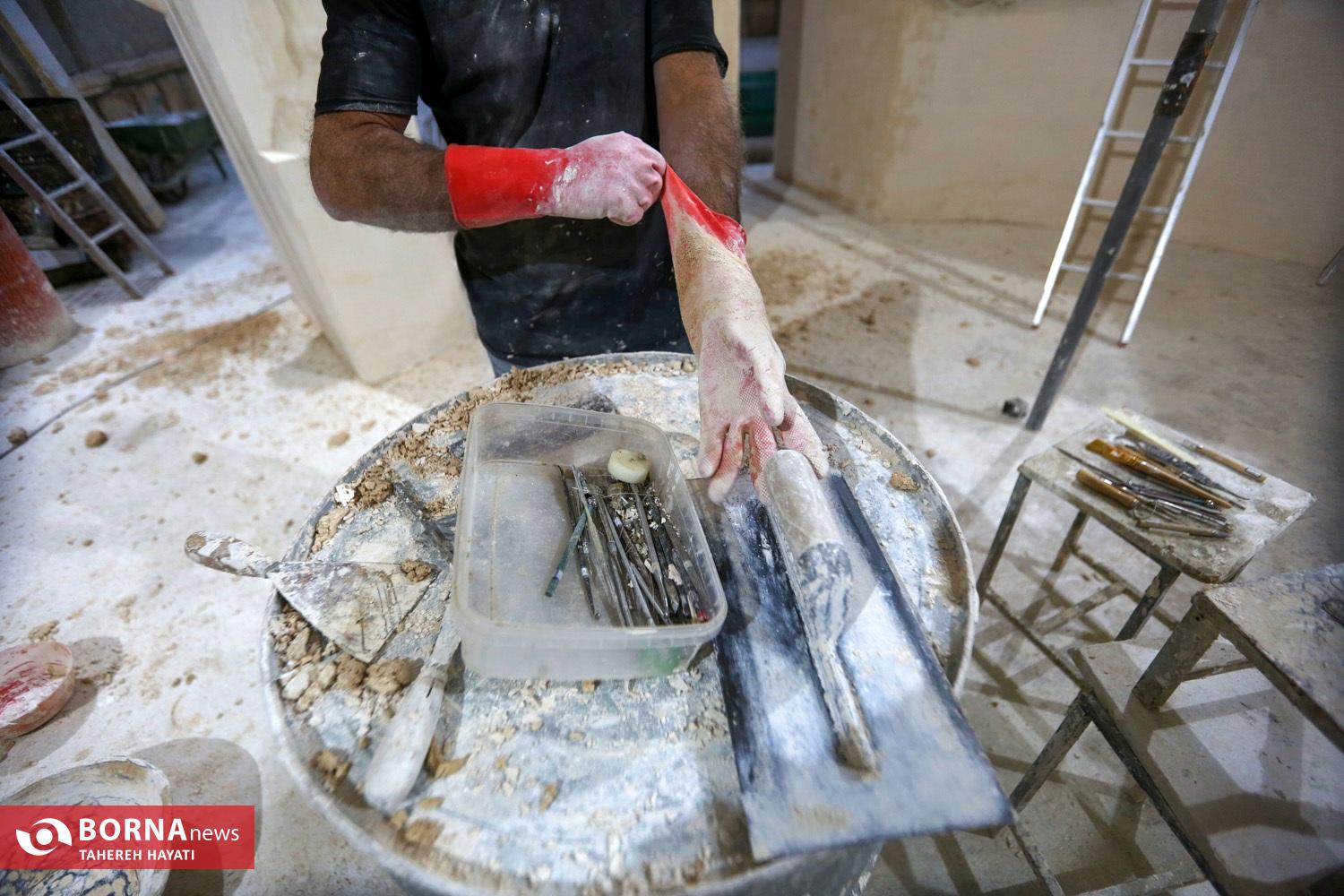 رونمایی مجسمه سردار حیدر زرقانی 