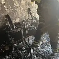 آتش سوزی واحد مسکونی در یکی از برج‌های غرب تهران