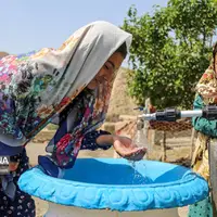 عکس/ افتتاح پروژه آبرسانی به مناطق محروم خراسان شمالی