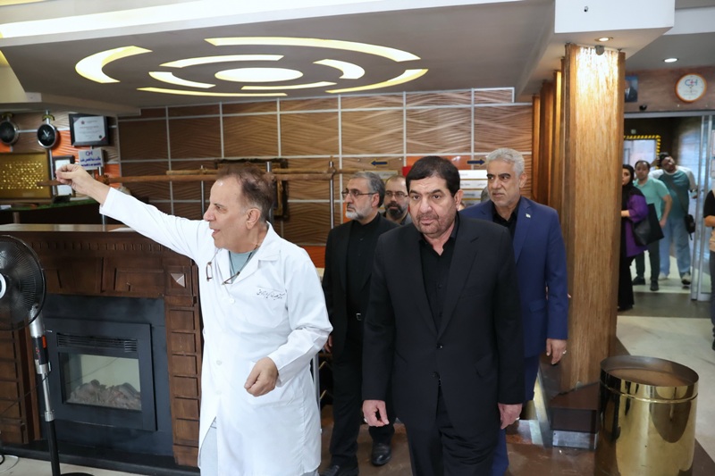 عکس/ بازدید مخبر سرزده از بیمارستان قائم رشت