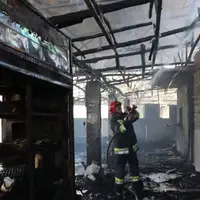 آتش‌سوزی در کارگاه مبل خیابان امام خمینی اصفهان