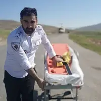 مصدوم سقوط پاراگلایدر در کلیبر با اورژانس هوایی به تبریز منتقل شد