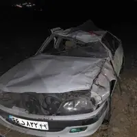 واژگونی خودرو در حمید‌آباد پاتاوه؛ یک نفر جان باخت