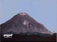 صحنه ای حیرت انگیز از متلاشی شدن کوه در ایالات متحده