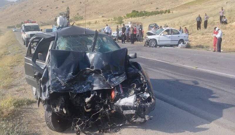 تصادف شاخبهشاخ ۲ سواری در جاده طرود شاهرود؛ 5 نفر کشته شدند