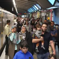 افزایش ساعت کاری متروی تهران در روز عید غدیر تا ساعت ۲۳