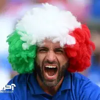 عکس/ تصاویری از هواداران ایتالیا و کرواسی پیش از آغاز بازی
