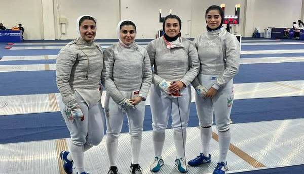 عملکرد ضعیف زنان شمشیرباز سابر ایران در قهرمانی آسیا
