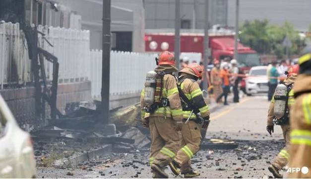 آتش‌سوزی در کارخانه باتری‌سازی کره جنوبی؛ فوت ۲۲ تن تایید شد