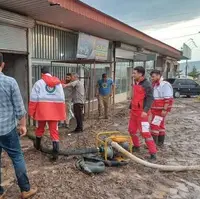 امدادرسانی هلال‌احمر به ۲۲۸ نفر در سیل اردبیل