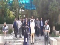 حضور زاکانی در جلسه پرسش و پاسخ دانشجویی در دانشگاه تهران