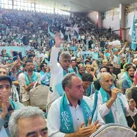 عکس/ تصاویری از تجمع مشهدی ها در استقبال از حضور پزشکیان 