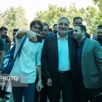 عکس/ نشست انتخاباتی علیرضا زاکانی در دانشگاه تهران      