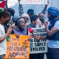 خواهر اوباما در اعتراضات کنیا هدف گاز اشک‌آور قرار گرفت