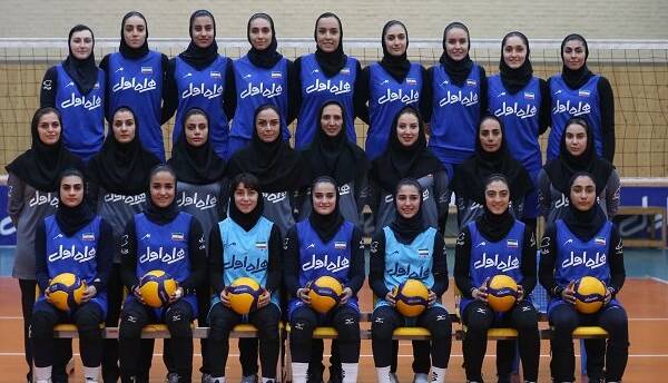 اسامی تیم والیبال جوانان دختر ایران اعلام شد