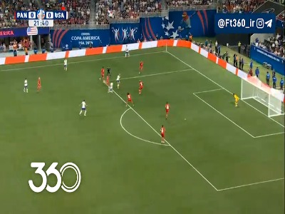 آمریکا 1-0 پاناما؛گل توسط فولارین بالوگان در دقیقه 22