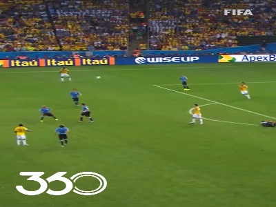 10 سال پیش در چنین روزی، گل زیبای خامس رودریگز برابر اروگوئه در جام جهانی 2014