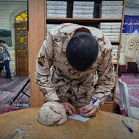 سربازان وطن در حال انتخاب رئیس جمهور کشورشان