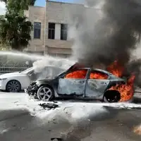 انفجار خودروی بمب‌گذاری‌شده در تل‌آویو