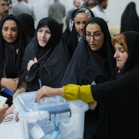 عکس/ رای‌گیری انتخابات ریاست‌جمهوری در نجف اشرف