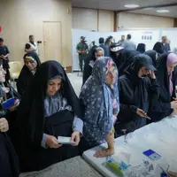 عکس/ فرایند رای گیری در نجف اشرف
