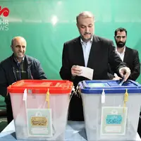 عکس/ تصاویری از آخرین حضور شهید امیرعبداللهیان در انتخابات